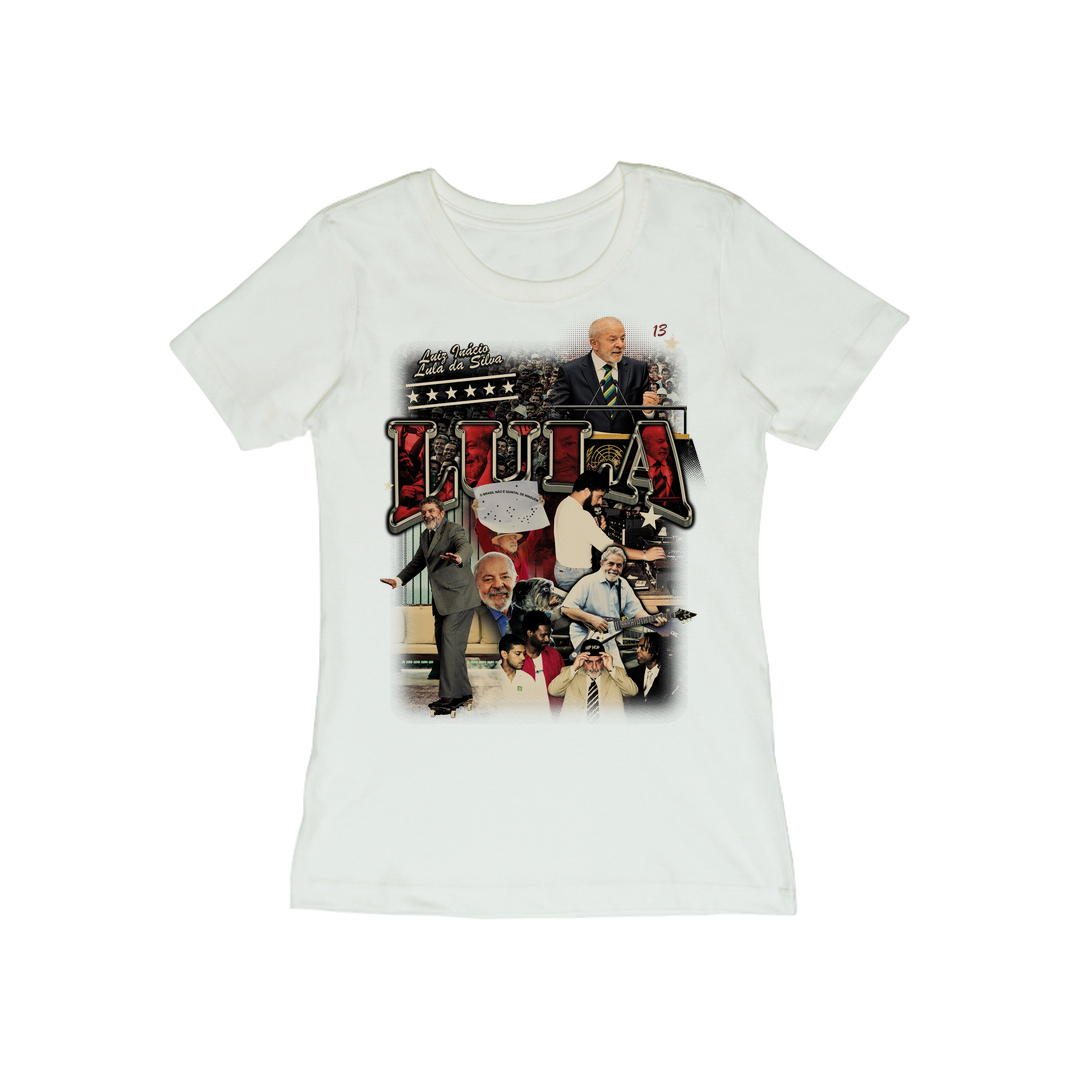 Fãs de Lula Baby Look Off-white