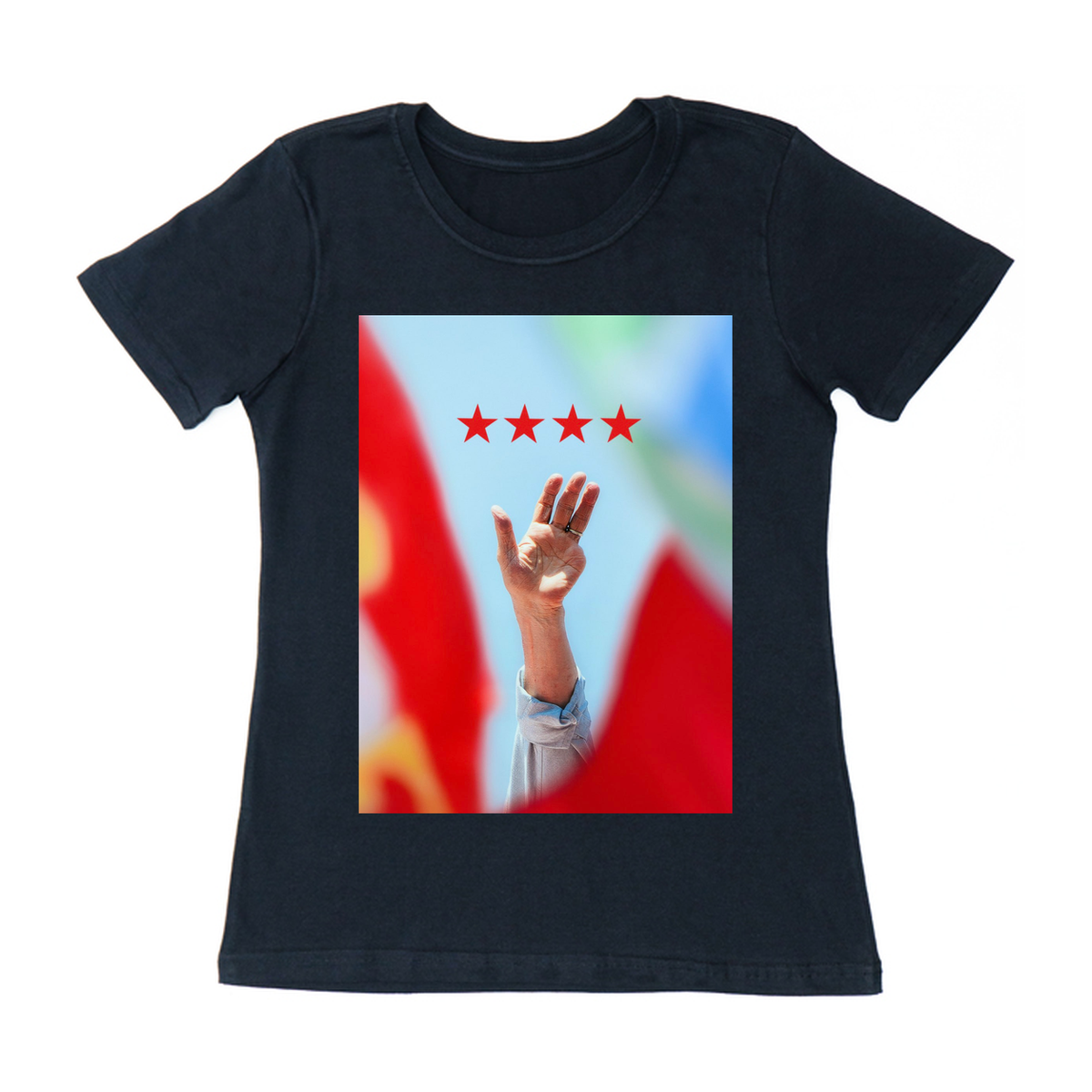 É Tetra BABY LOOK Preta