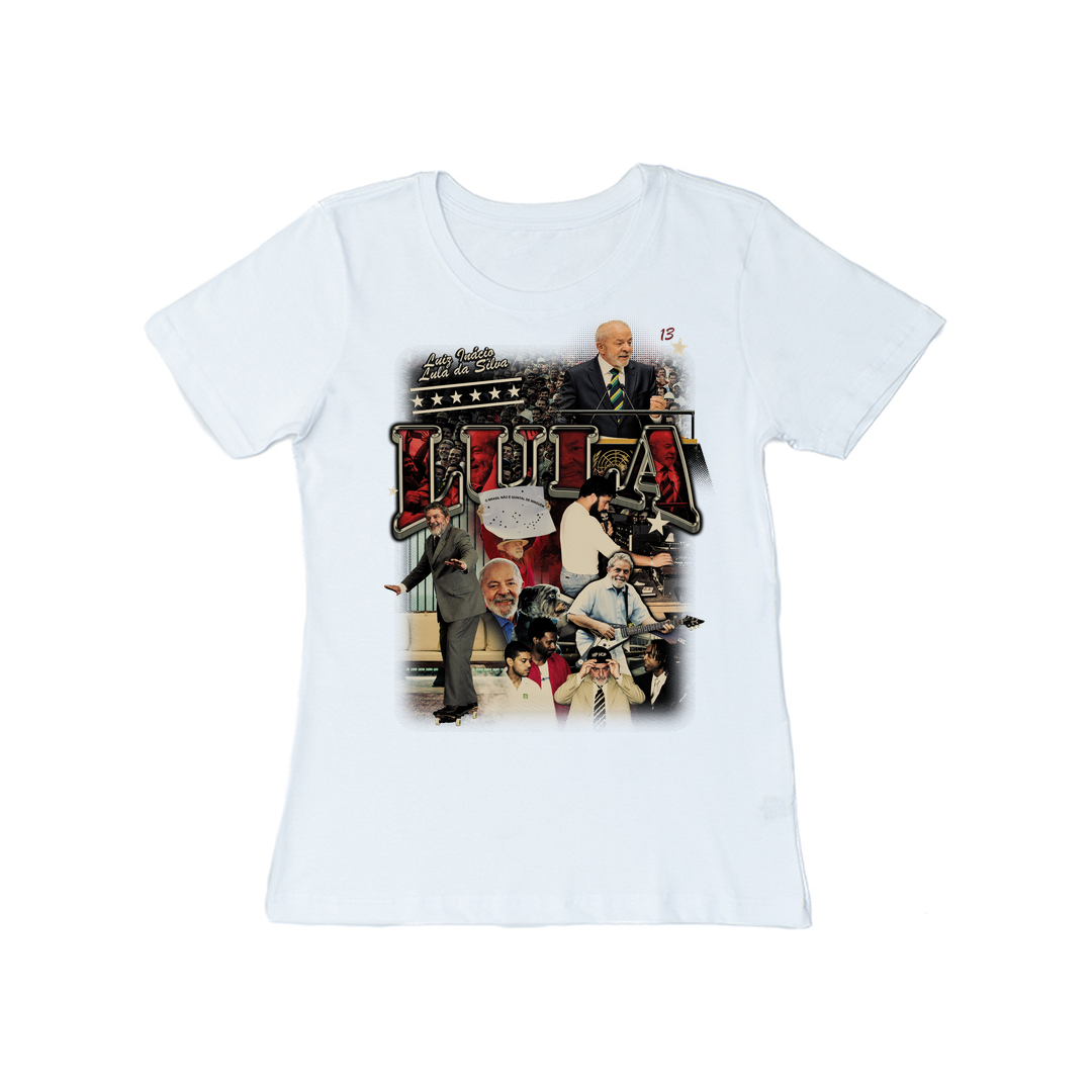 Fãs de Lula Baby Look Branca