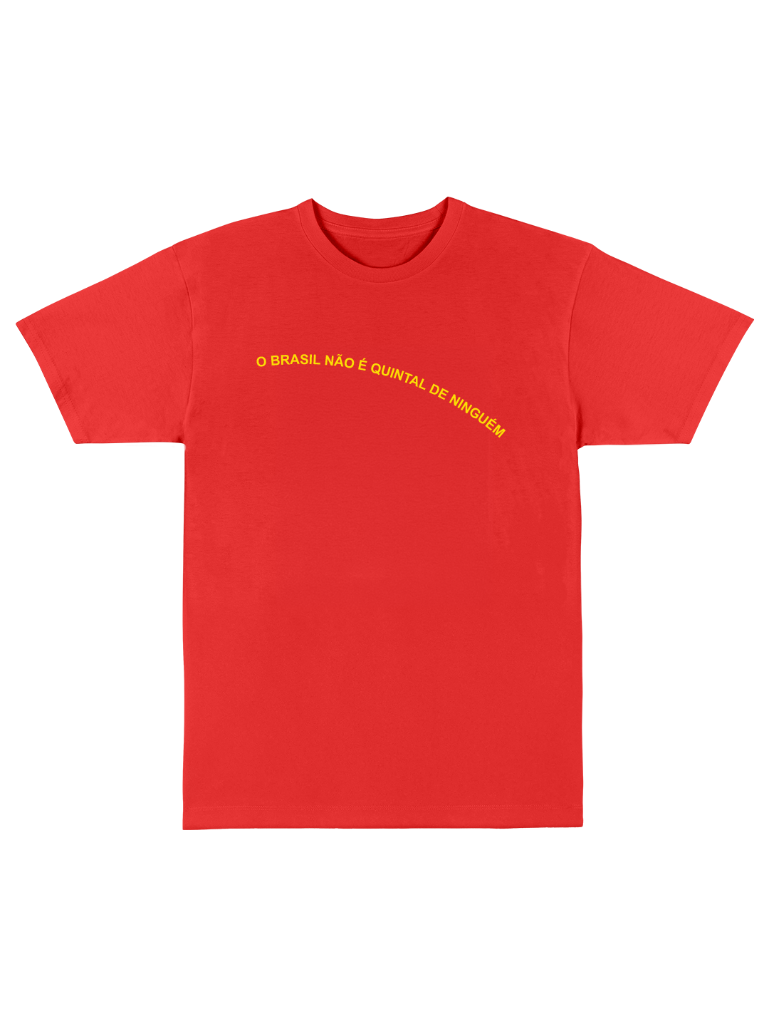 Camiseta NINJA BR Não é quintal de ninguém! (FRASE)