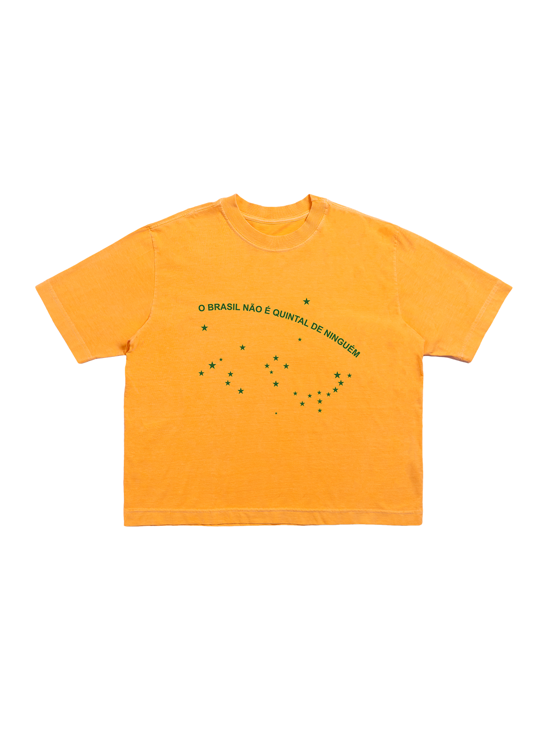 Camiseta BOXY NINJA Não é quintal de ninguém! (ESTRELAS)